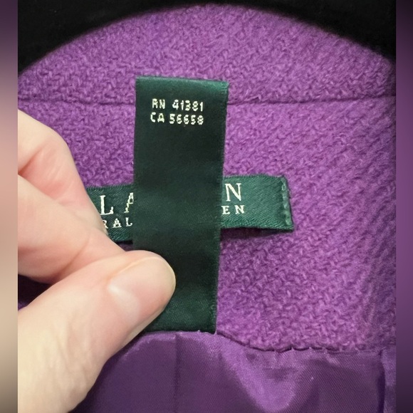Vintage Ralph Lauren Blazer - Purple, Size 16W - Picture 11 of 11